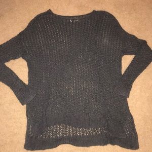 Gray oversized sweater, Hollister